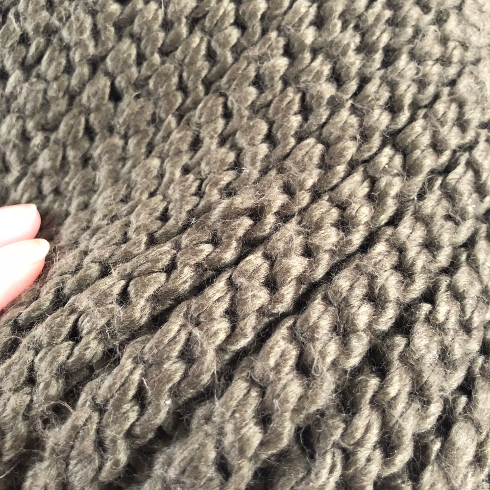 Echo Chunky Knit Infinity Ring Scarf - image 3